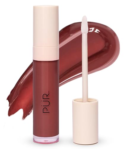 Lip Oil & Tint with Jojoba & Vitamin E - Blackberry Smash - Hydrating & Plumping Lip Gloss