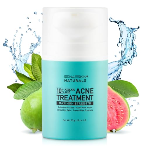 Salicylic Acid Acne Spot Treatment: Cystic Hormonal Pimple Cream for Stubborn Zits, Blemish Breakout & Post-Acne Scars - Face, Body & Back, Teens-Adults, 1.8 oz