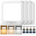 Rechargeable Motion Sensor Closet Light 3CCT 7-Inch 6000mAh Battery Operated Ceiling Light