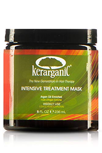 Argan Oil Enriched Keratin Hair Repair Mask - Strengthen & Restore, 8oz