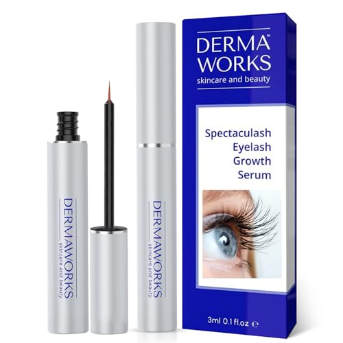SPECTACULASH LASH SERUM for Eyelash Growth - Eyelash Serum to Grow Lashes - Suero para Pesta?as Crecimiento - Lash Conditioner for Growth & Volume Lashes - S?rum para Pesta?as by DERMAWORKS