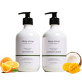 Deep Steep Nourishing Volume Shampoo & Conditioner Set - 20 Fl Oz, Vegan
