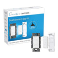 Lutron Caseta 3-Way Smart Dimmer Kit with Wireless Remote - White, 1 Pack