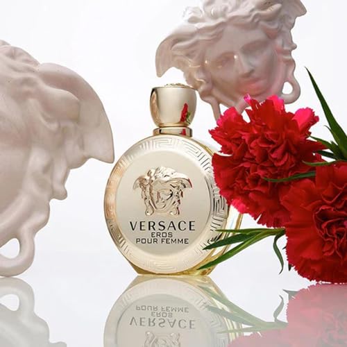 Versace Eros Pour Femme Eau de Parfum Spray 3.4oz | Long-Lasting Fragrance