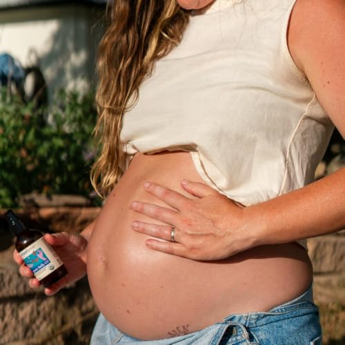 Motherlove Pregnant Belly Oil - Organic Vegan 4 oz Moisturizing & Nourishing