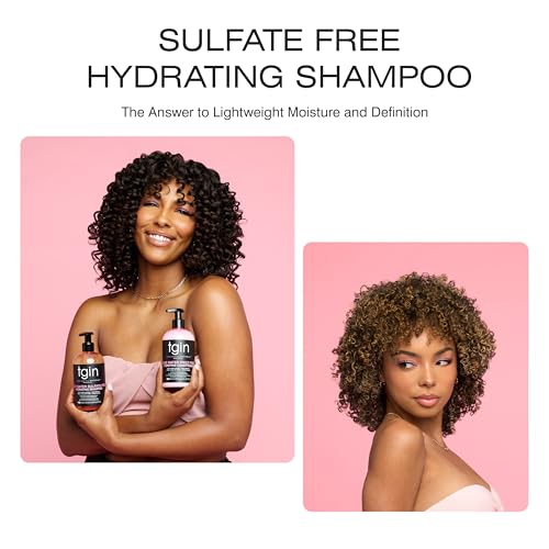 Thank God It's Natural Rose Water Sulfate-Free Hydrating Shampoo - Frizz Control, Soft & Bouncy Hair - Variation B084SMR6X9