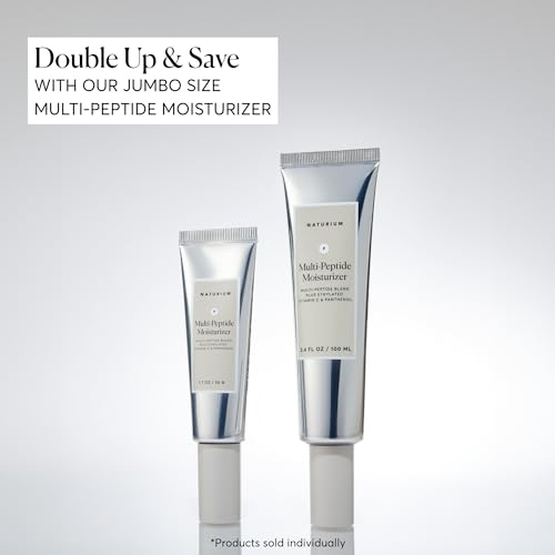 Naturium Multi-Peptide Moisturizer Jumbo 3.4 oz - Hydrating Face Cream