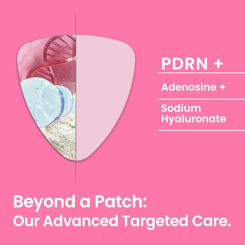PDRN Collagen Wrinkle Patches for Face - Hydrating Anti-Aging Mask 60 Count