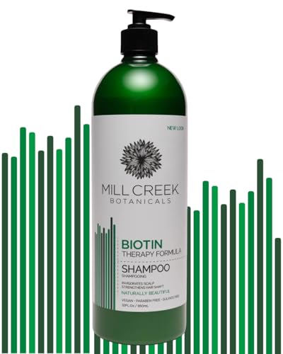 Mill Creek Biotin Shampoo 32 oz - Hair Care for Healthy Scalp