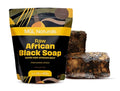 African Black Soap 1 lb - Natural Organic Face & Body Deep Cleansing Bar