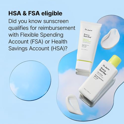 Mineral Sunscreen SPF 50+ with Zinc Oxide for Face Travel Size 1.69 Fl Oz