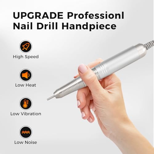 20k Nail Drill Handpiece for Medicool Pro Power Portable Nail File - Low Noise, Smooth Operation