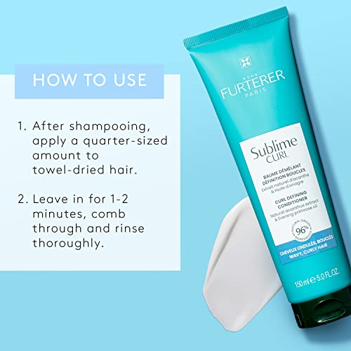 René Furterer Sublime Curl Curl Activating Conditioner 5.1 Fl Oz - Nourishes & Defines Curls