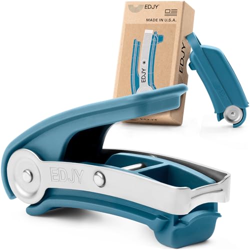 EDJY Toenail Clippers - Sharp Single Blade Nail Trimmers with Safety Stop
