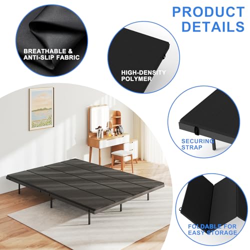 Queen Bunkie Board 60x80 Heavy Duty Anti-Sag Non-Slip Mattress Support