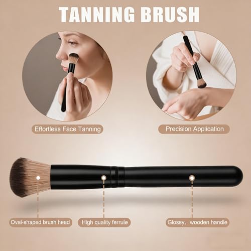 4in1 Self Tanning Mitt & Brush Kit for Body & Back Applicator – KELILO