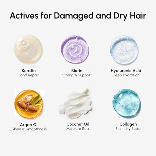 Deep Conditioning Leave-In Hair Mask for Damaged & Color-Treated Hair - 1.7 Fl Oz