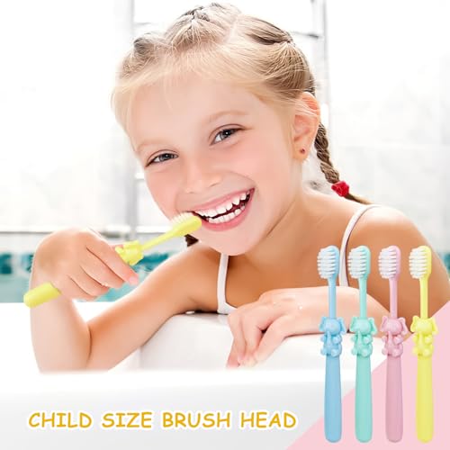 100 Pcs Disposable Kids Toothbrushes Bulk Individually Wrapped – SLequipo