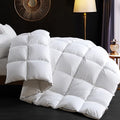 King Size Down Duvet Insert All Season Cool Touch Hotel Quality White 106x90 Inches - Variation of THIS Listing