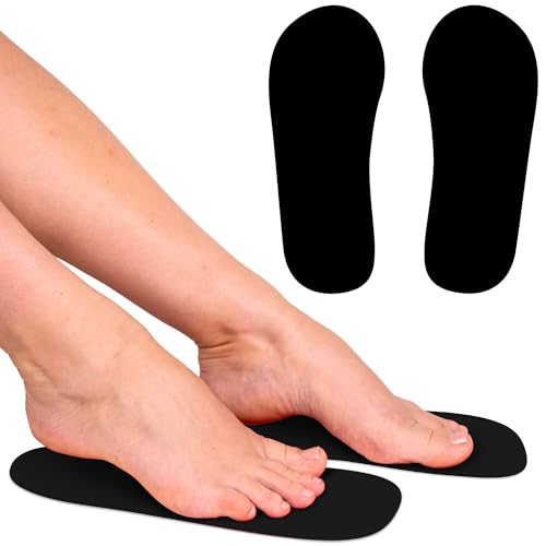 Disposable Spray Tanning Feet Pads - Black, 60 Pairs for Salon & Home Use