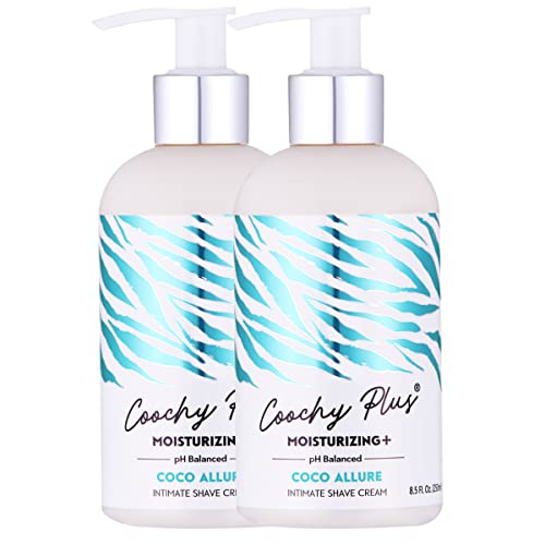 All-Inclusive 2-Pack Intimate Shave Cream for Razor Bumps & Ingrown Hair Care