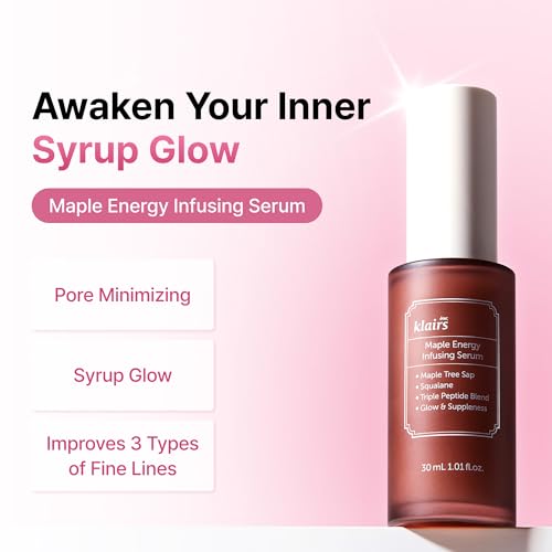 Hydrating Face Serum with Peptides & Maple Sap - 30ml