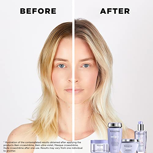 KERASTASE Blond Absolu Cicaplasme Serum - Hydrating Leave In Serum For Color Treated Hair, Heat Protects Up To 450¡ÆF, Strengthens and Prevents Breakage