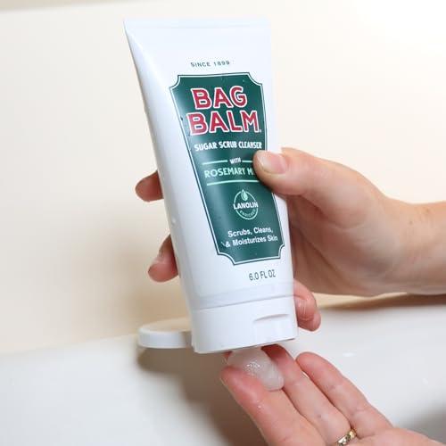 Bag Balm Vermont Moisturizing Body Wash with Shea & Jojoba — 6 Fl Oz Pack of 2 - Sugar Scrub Variation