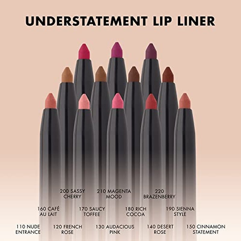 Milani Color Fetish Lipstick and Understatement Lipliner Bundle - Secret & French Rose