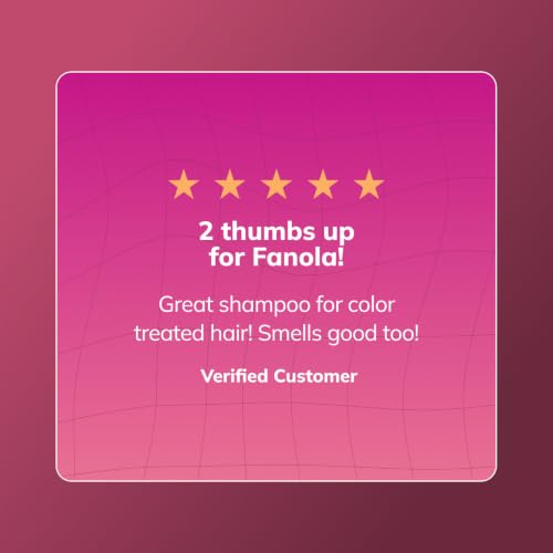 Fanola Wonder Color Locker Moisturizing Shampoo 33.8 oz - Color Safe & Hydrating (Pack of 1)