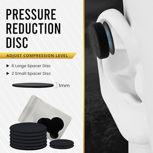Cauliflower Ear Magnets Kit with Compression Spacers - Ear Treatment & Prevention