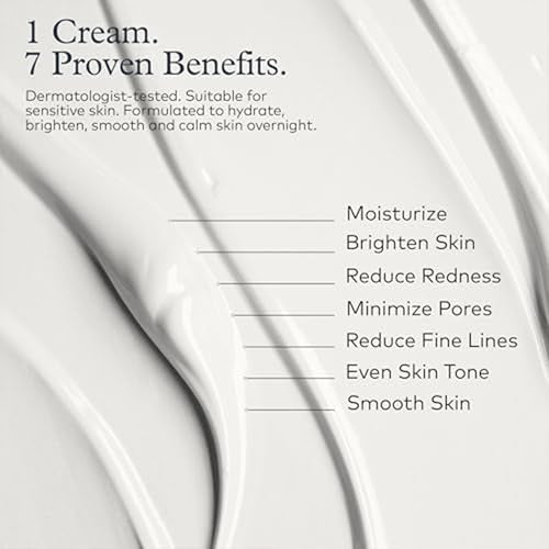 Night Moisturizer for Face 1 Pack - Hydrating Dream Cream for Wrinkles & Sensitive Skin