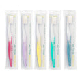 Extra Soft Toothbrushes for Sensitive Gums - 10 Pack Tapered Bristles