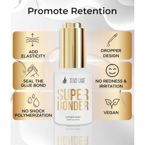STACY LASH Super Bonder for Lash Extensions/Locks Eyelash Glue Fumes/Lash Extension Primer Complement/Lash Bonder for Mink Individual Lashes/Eyelash Extension Supplies