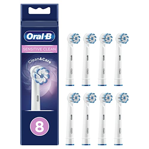 Oral-B Sensitive Clean Replacement Brush Heads - Single Pack, White