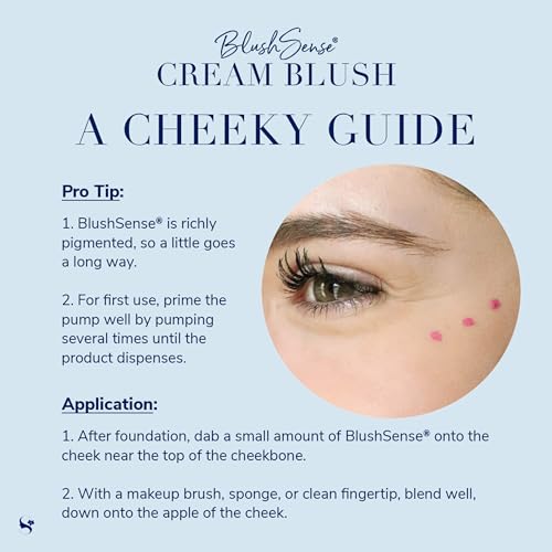 Cream Blush Pouty Pink 0.25 Oz - Buildable, Hydrating, Anti-Aging
