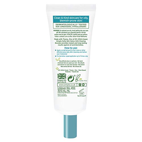 Simple SOS Clearing Booster, 25 ml - Packaging May Vary