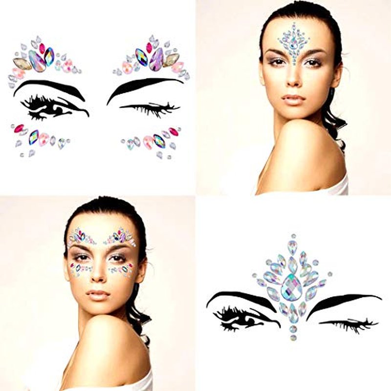 Large Henna Tattoo Stencil Kit,8 Sheets Henna Tattoo stickers for Hand Forearm Glitter Airbrush Diy Tattooing Template, Indian Temporary Tattoo Stickers for Women Girls