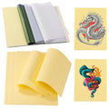 20pcs 3mm Tattoo Practice Skin with Transfer Paper,5PCS Thickness Tattoo Fake Skin Practice Kit Double Side and 15pcs Tattoo Stencil Paper for Tattoo Beginners Practice Tattoo Supplies