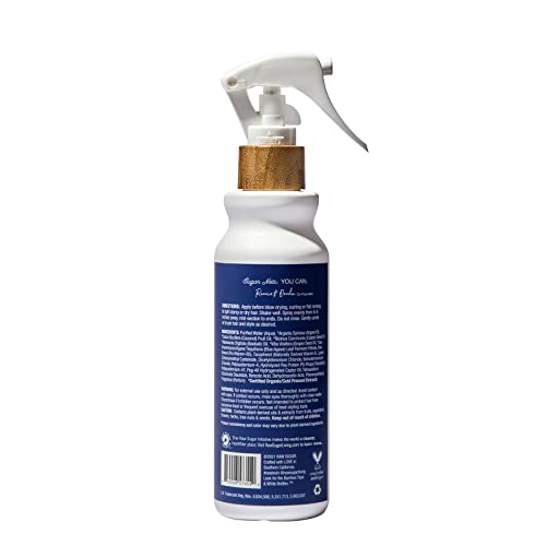 RAW SUGAR Multi-Miracle Hair Mist | Leave-In Conditioner & Heat Protectant | Coconut Milk + Blue Agave | 6 oz