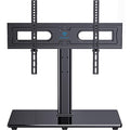 Universal Tabletop TV Stand for 32-82 Inch Screens - Compatible with VESA 100x100mm to 600x400mm with Tempered Glass Base - Adjustable Height