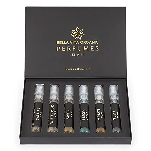 Luxury Men's & Women's Mini Perfume Set - 8 Travel-Ready Fragrances, Woody Floral Citrus Oud Vanilla Musk