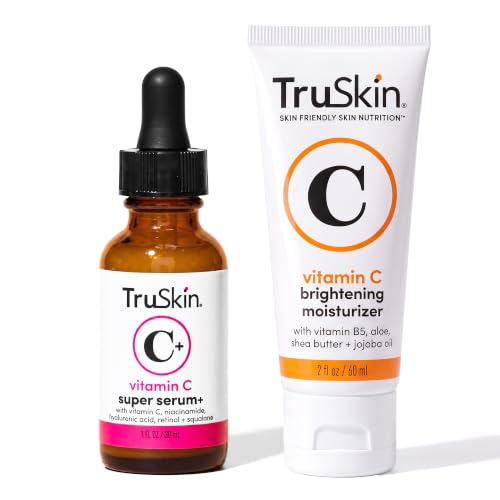 Vitamin C Serum & Moisturizer Duo for Radiant Skin - TruSkin