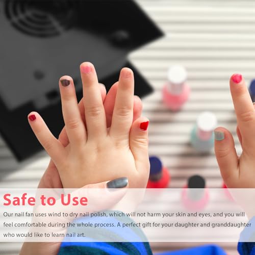 300W Nail Dryer Fan with Hot and Cool Air for Nails and Feet