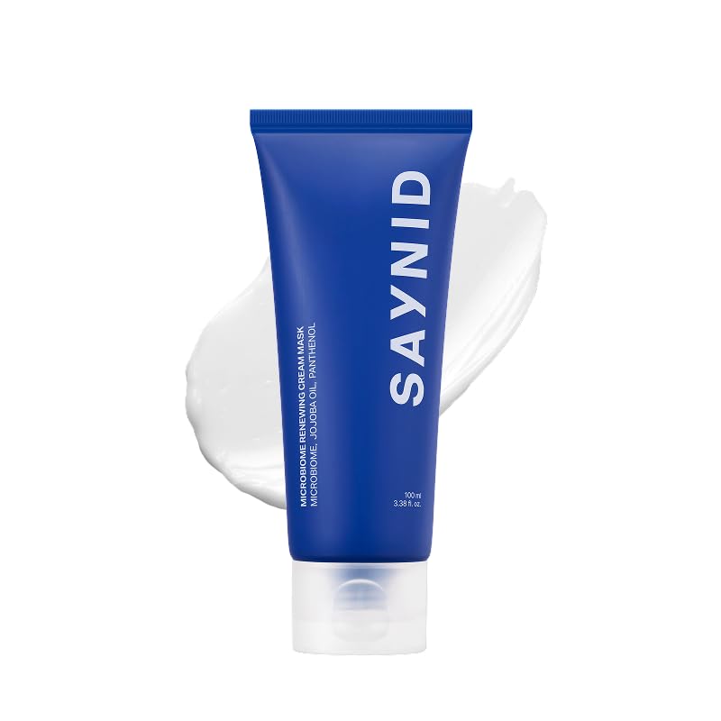 Microbiome Renewing Cream Mask for Pore Care & Glass Skin Effect - Gentle Exfoliating Face Mask, 100ml