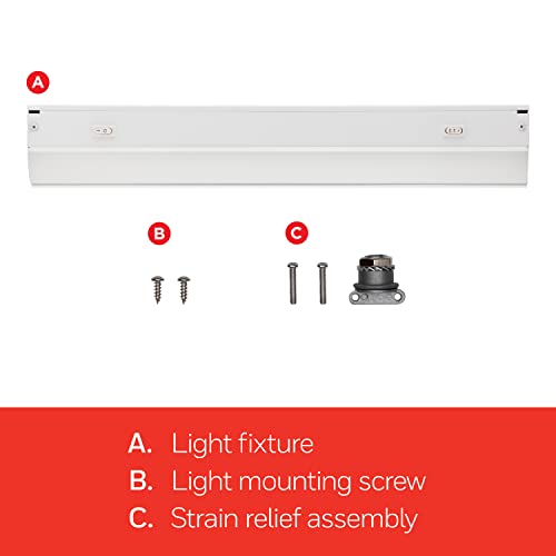48 Inch Hardwired Dimmable Under Cabinet Light - White Select / Bright Select - 1585 Lumens