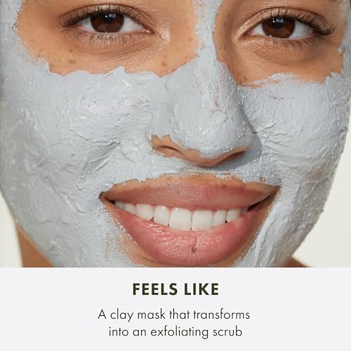 Blackhead Clearing Face Mask & Scrub with Salicylic Acid & Bamboo Charcoal - 2.5 Fl Oz