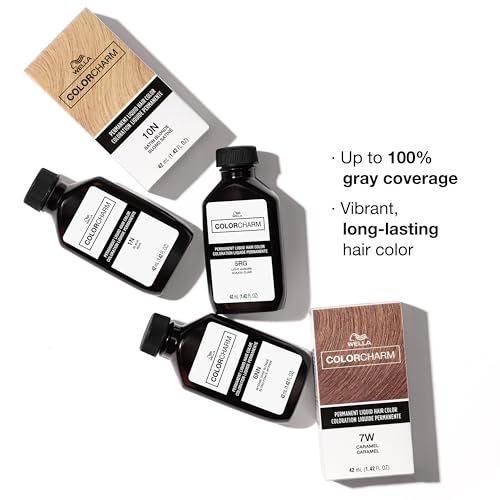 WELLA Color Charm Permanent Liquid Hair Color for Gray Coverage, Natural Light Blonde