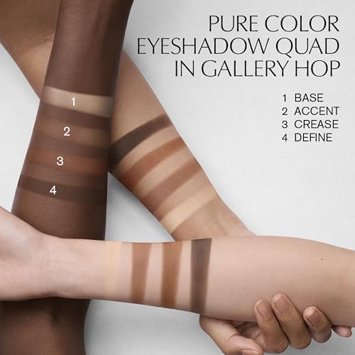 Est?e Lauder The Essential Eyeshadow Quad Long-Lasting Palette | Shape, Sculpt, Magnify, 0.14 Ounce