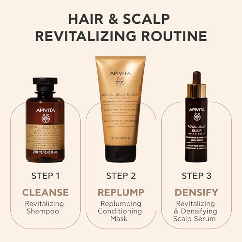 Revitalizing Hair Shampoo with Royal Jelly & Natural Silk Amino Acids - Sulfate & Silicone Free